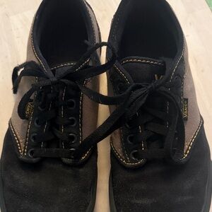Vans Men's Black and Gray Sneakers